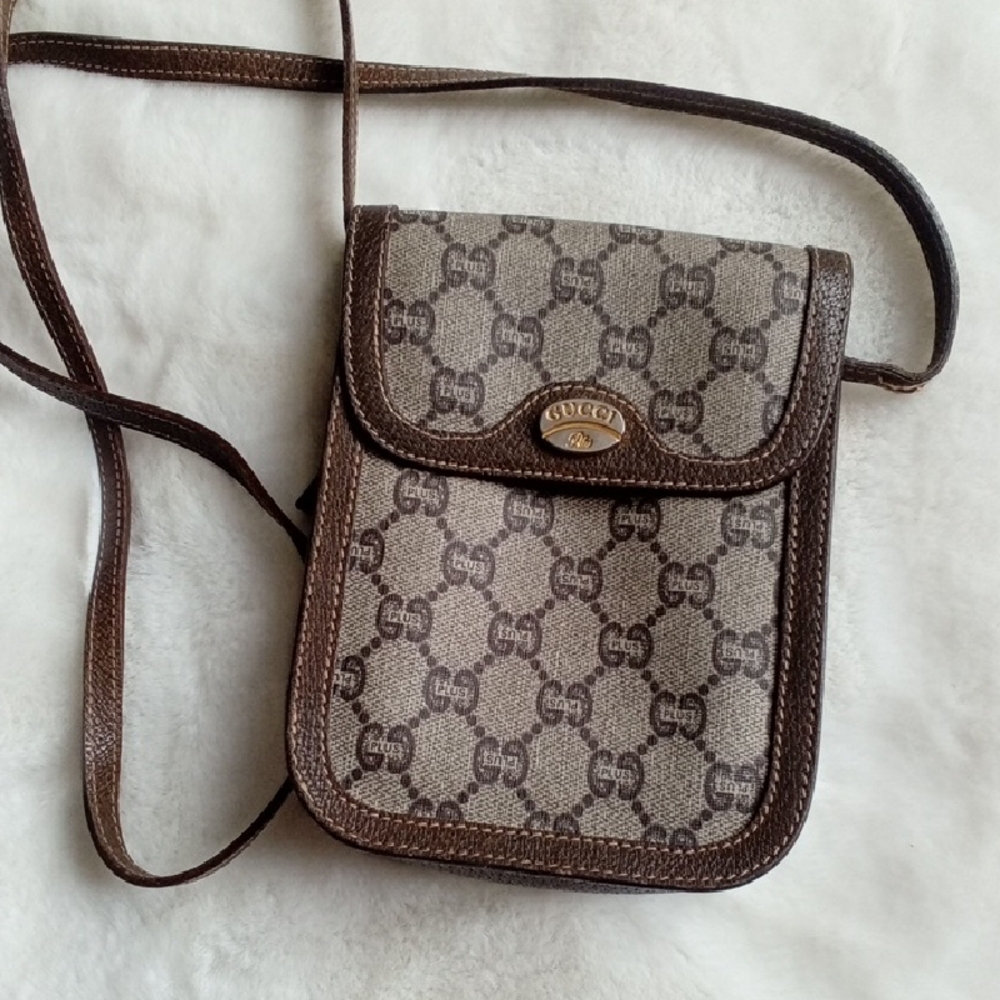 Vintage GUCCI GG Plus Mini Shoulder Bag